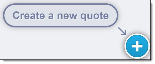 Create New Quote Button