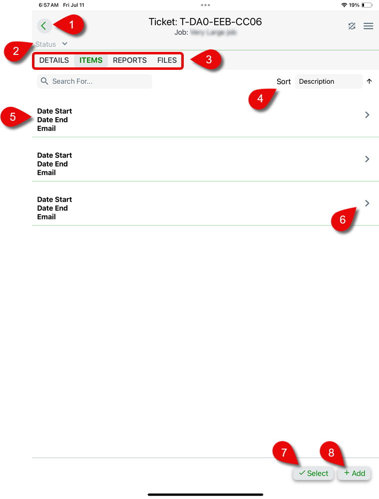 Portrait View Callouts