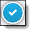 Example of the white checkmark on blue field save button