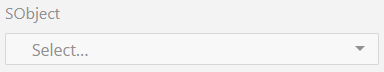 SOBject dropdown