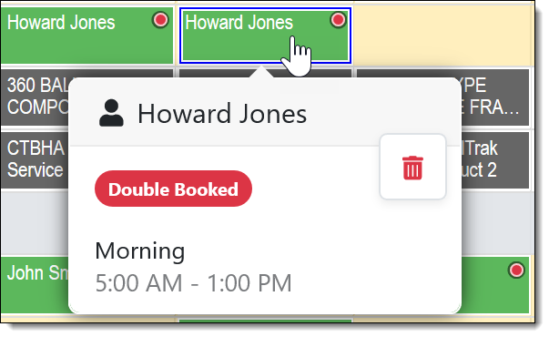 Example of detail popup that displays when hovering over a resource
